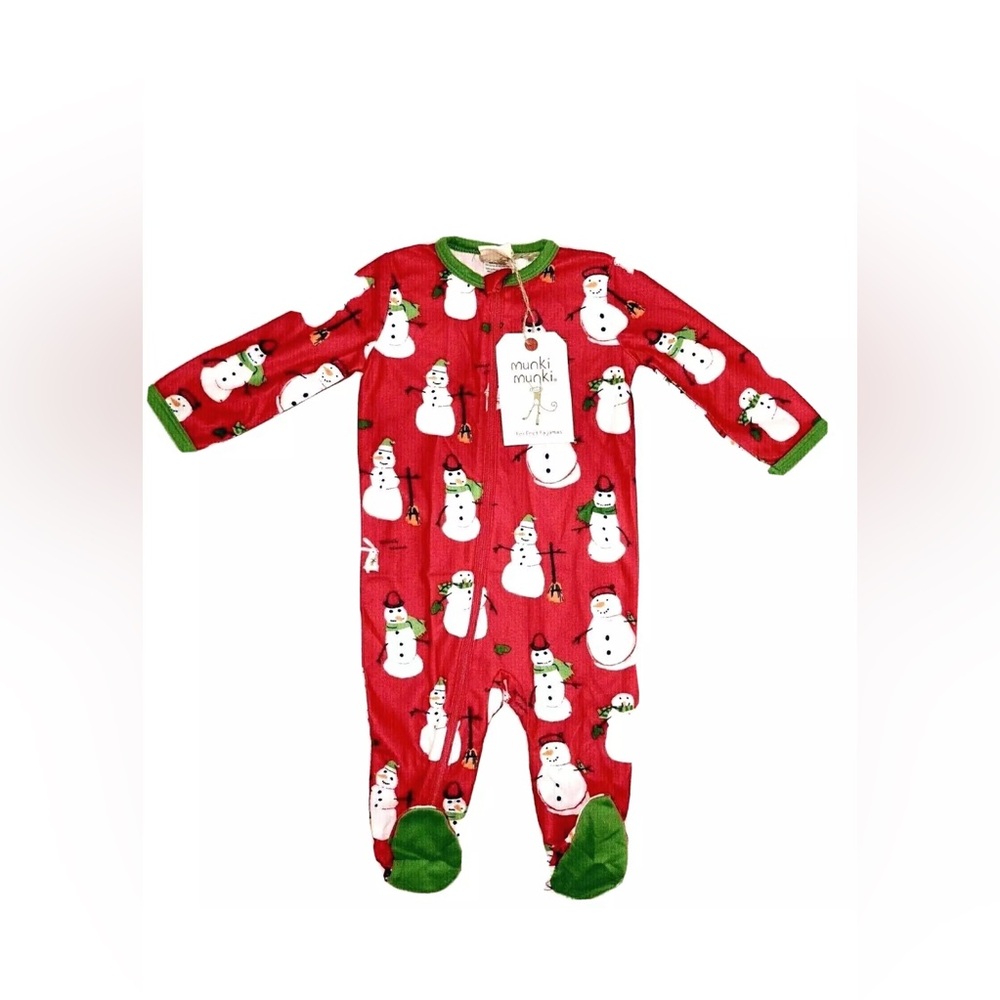 NWT Munki Munki Infant Size 6-9 Month Zip Up 1pc